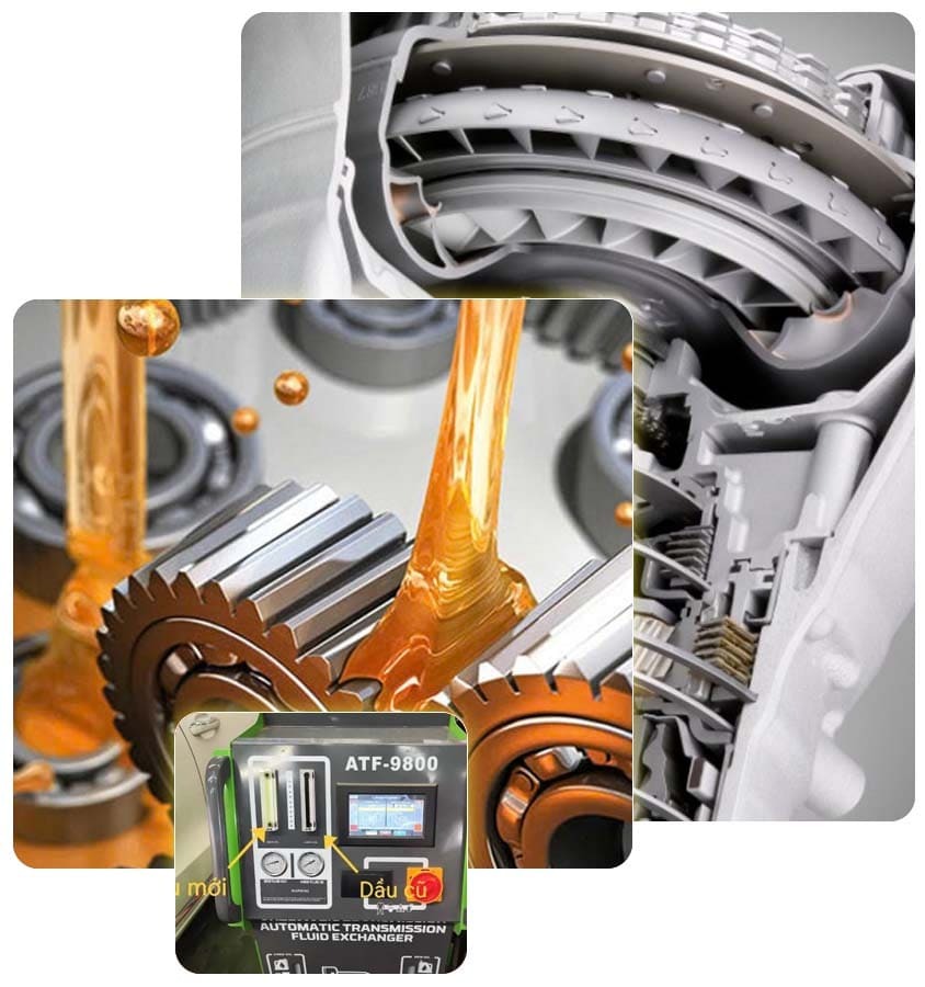 thay nhớt hộp số ô tô TPHCM