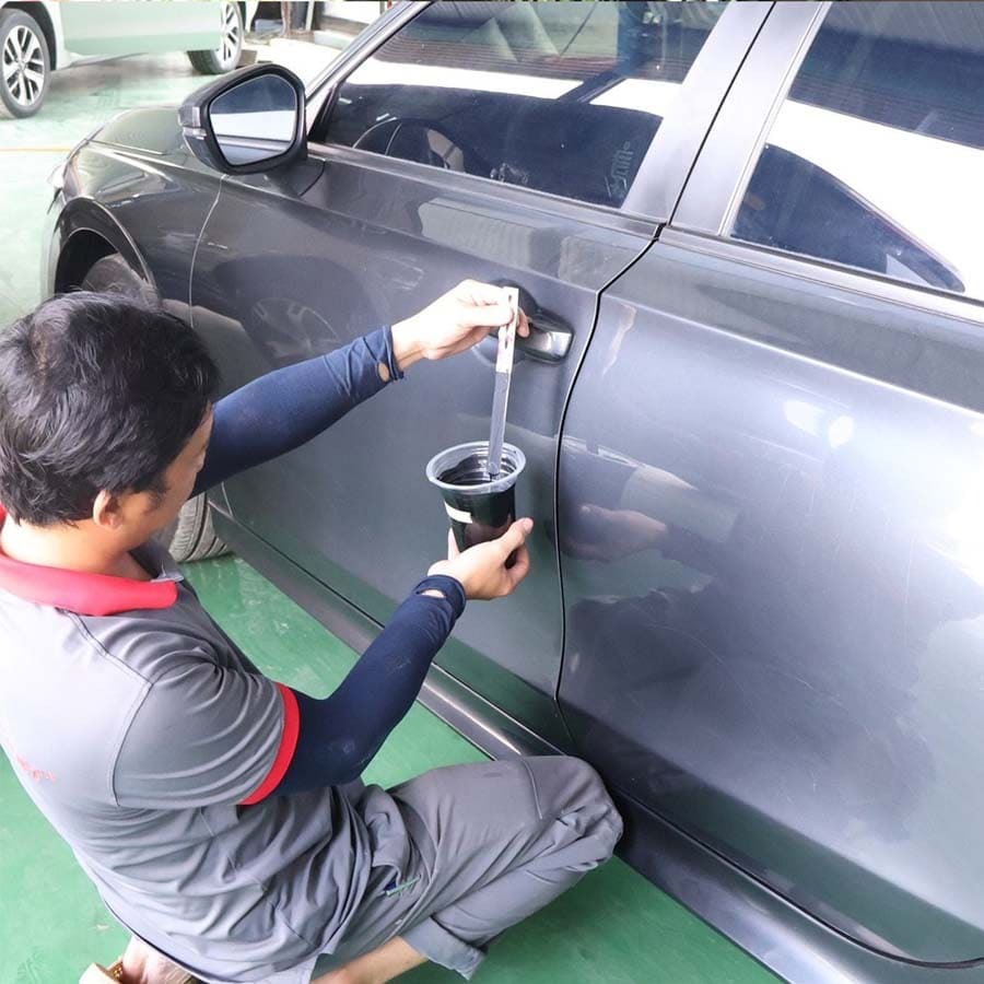 Quy trình gò nắn đồng sơn ô tô