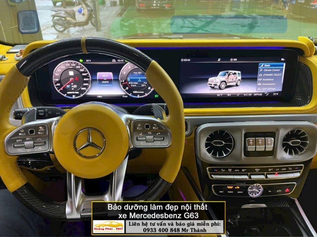 Lợi ích vệ sinh nội thất – khoang máy ô tô